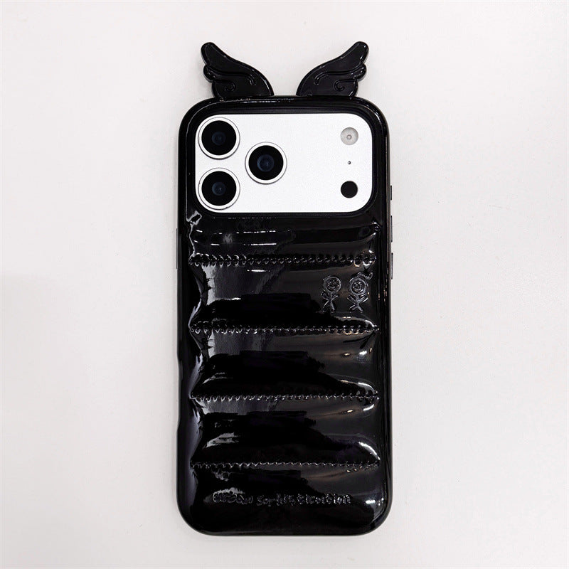 Apple Iphone Leather down Wing Personalized Protective Case (Exclusive)