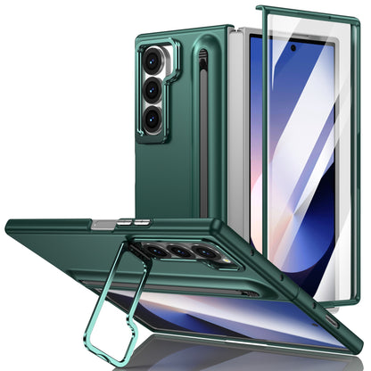 Samsung Fold series lens bracket spring pen slot case film integrated protective case (Exclusive)