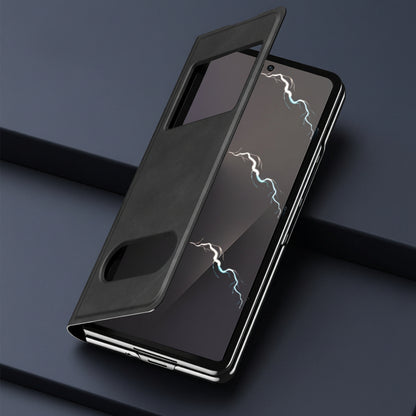 Samsung Fold Series Dual-Window Luxury Phone Case (Exclusive)