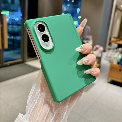 Samsung Fold wide phone magnetic closure gradient frosted case (Exclusive)