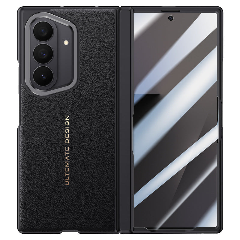 Samsung Fold series Plain Leather Phone Case (Exclusive)