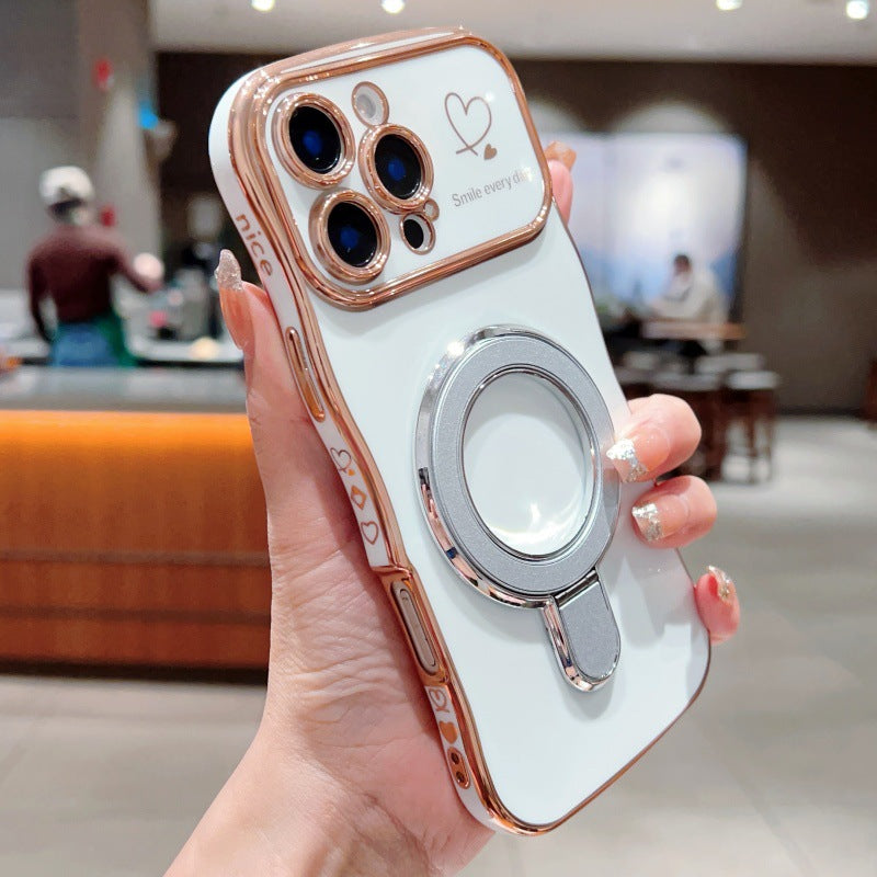 Apple Iphone New Wave Double Heart Large Window Case (Exclusive)