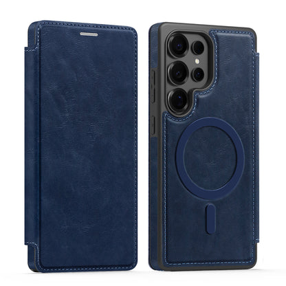 Samsung Ultra series Lingdun Business Flip Magnetic Case (Exclusive)