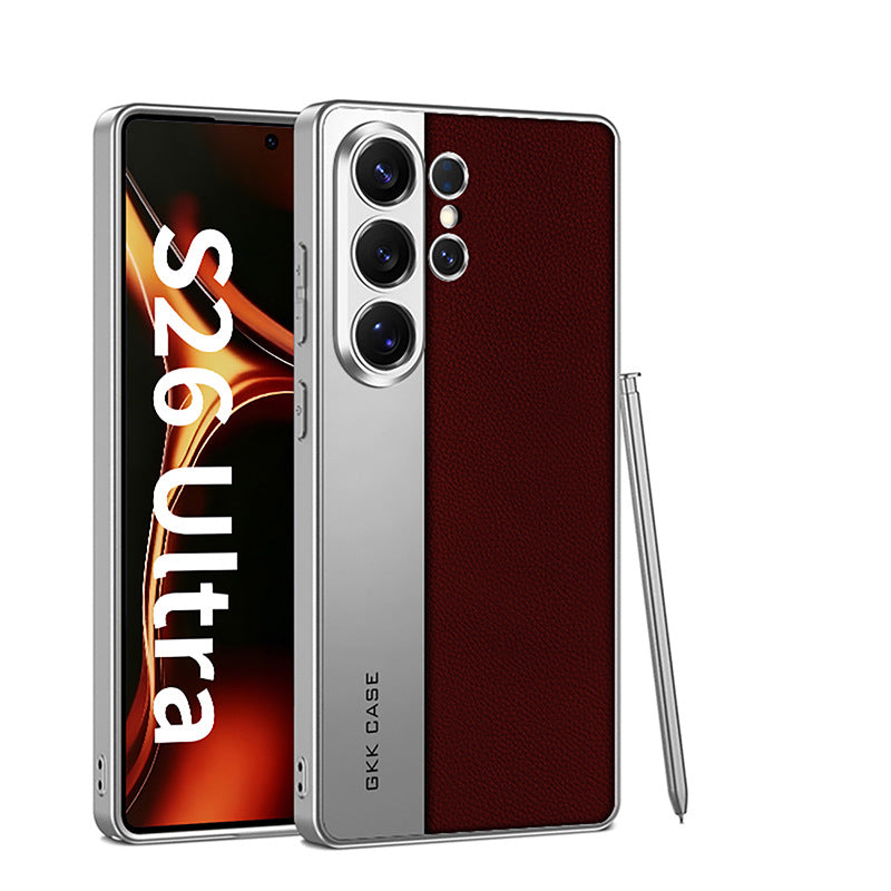 Samsung Electroplated Phone Case with Skin Texture Case (Exclusive)