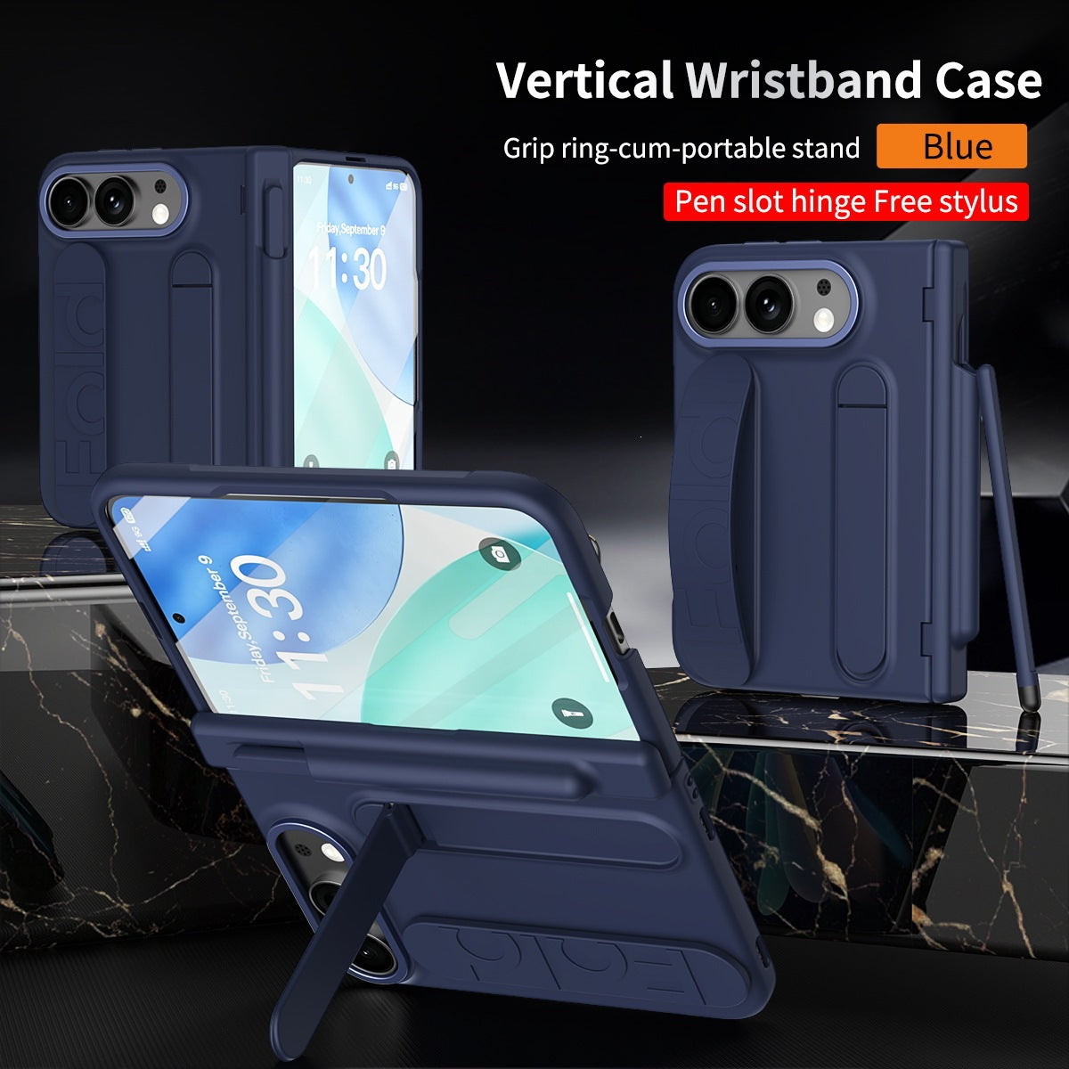 Apple Iphone Ultra series pen wrist strap stand, and full-coverage protective case (Exclusive)