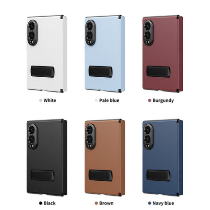 Samsung Fold series Cover Stand Leather Case (Exclusive)
