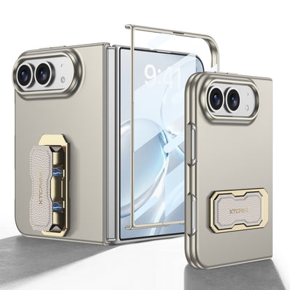 Apple Iphone Ultra-thin Fold Wristband, Rotating Stand, Foldable Case, Film Protector case (Exclusive)