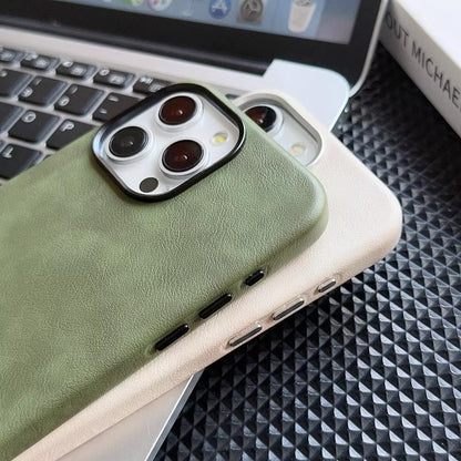 Apple Iphone series Crazy Horse Leather Retro Magnetic Suction Case (Exclusive)