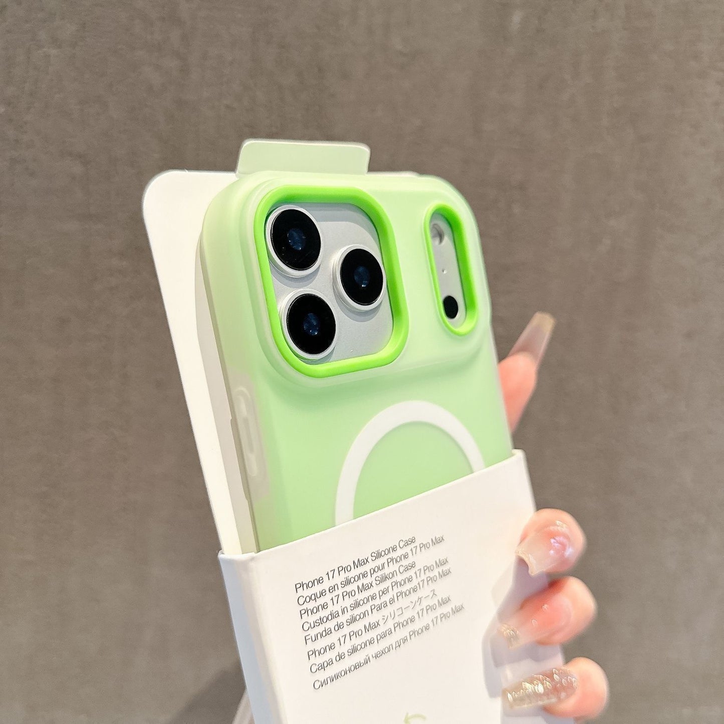Apple iphone Series Magnetic Frosted  Jelly Two-In-One Anti-Fall Case (Exclusive)