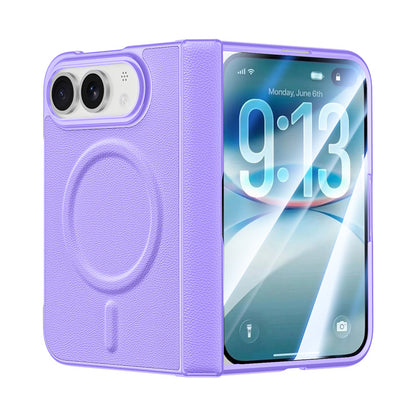Apple Iphone Ultra Fold wide folding, magnetic vegan leather, front and back protective case, film integrated case (Exclusive)