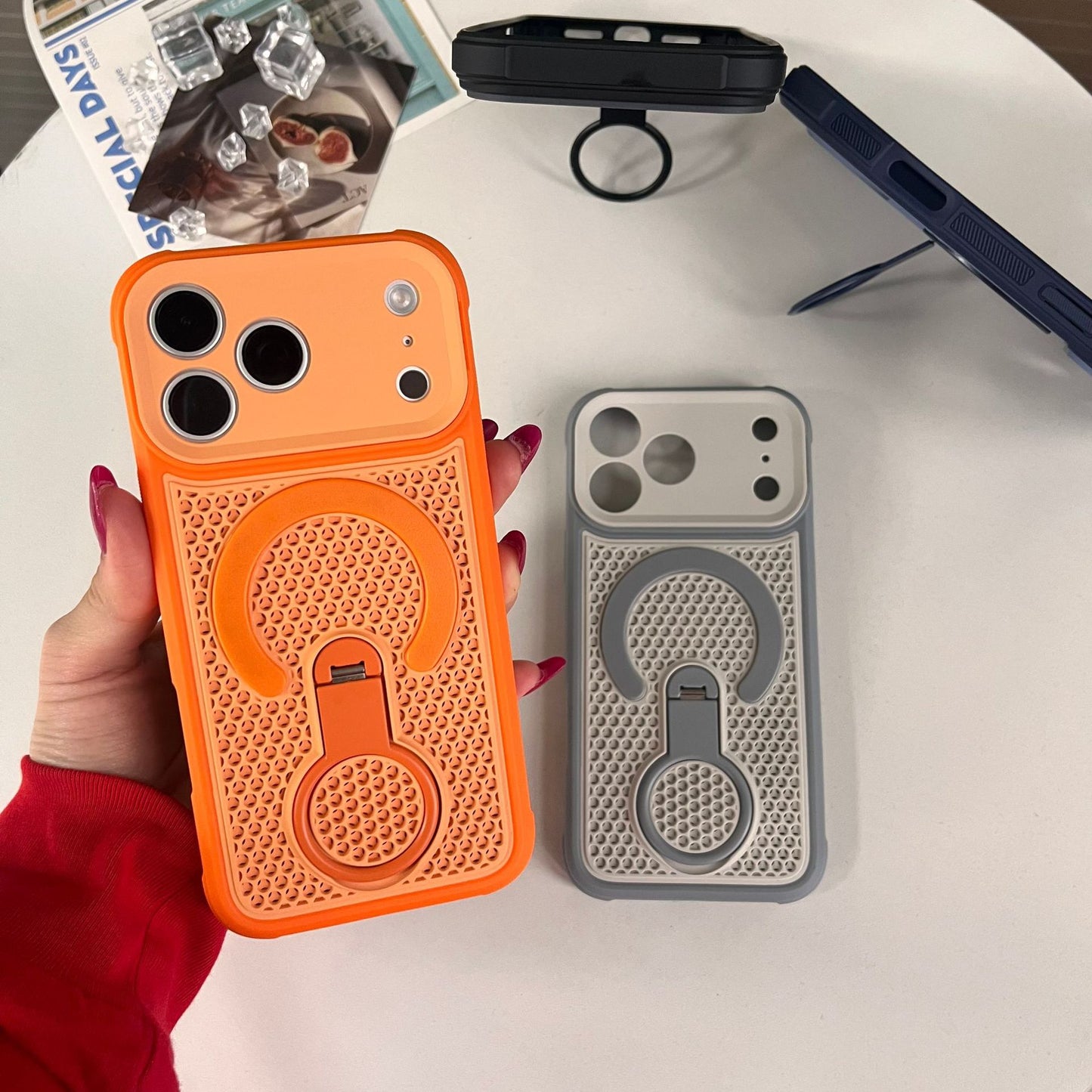 Apple Iphone Breathable Heat Dissipation Case (Exclusive)