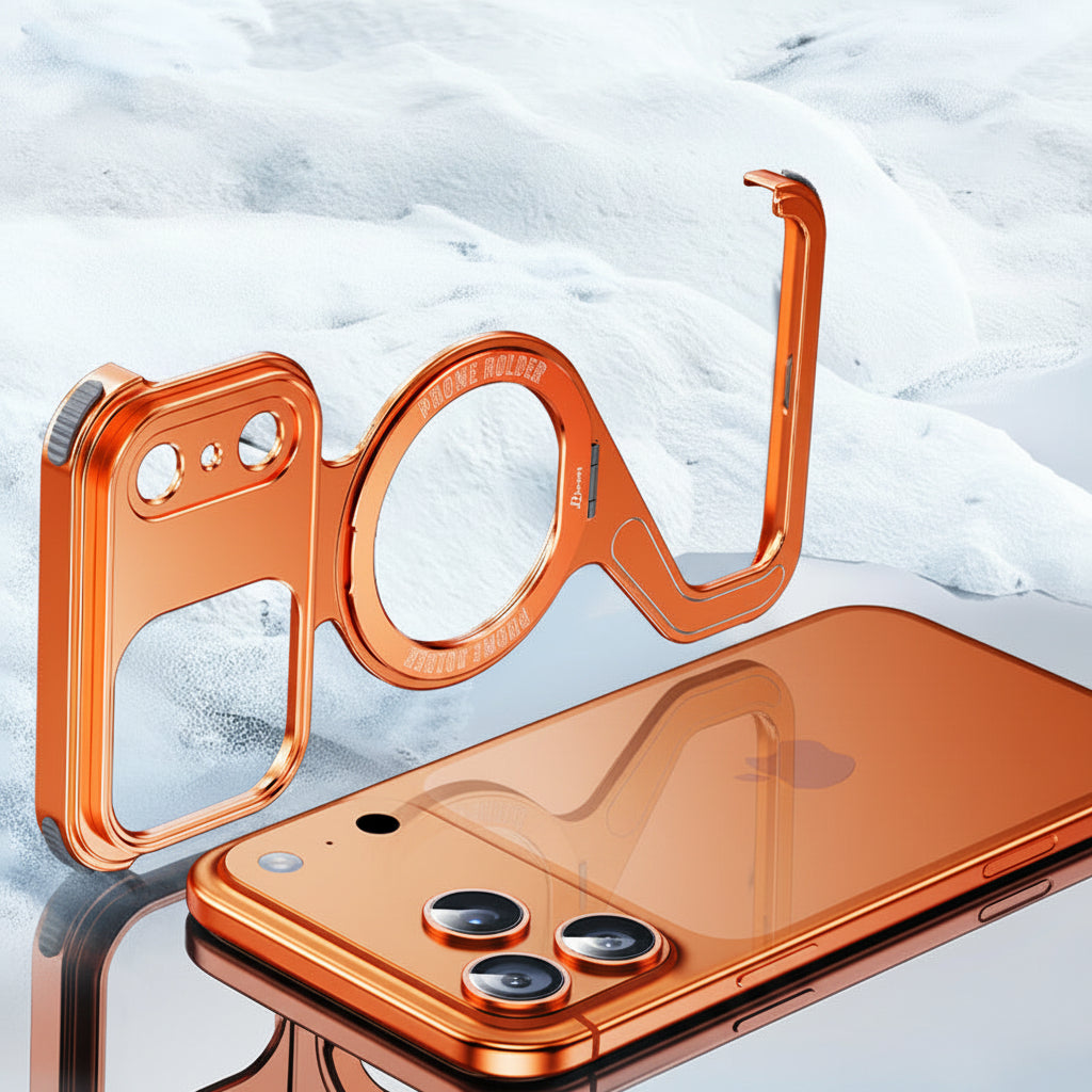Apple Iphone Snap-On Z Shell Magnetic Stand Case (Exclusive)