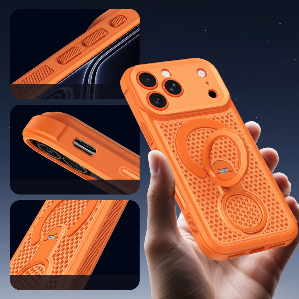 Apple Iphone Breathable Heat Dissipation Case (Exclusive)