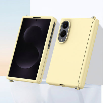 Samsung Fold Mirror Shield Skin-Like Texture Foldable Protective Case (Exclusive)