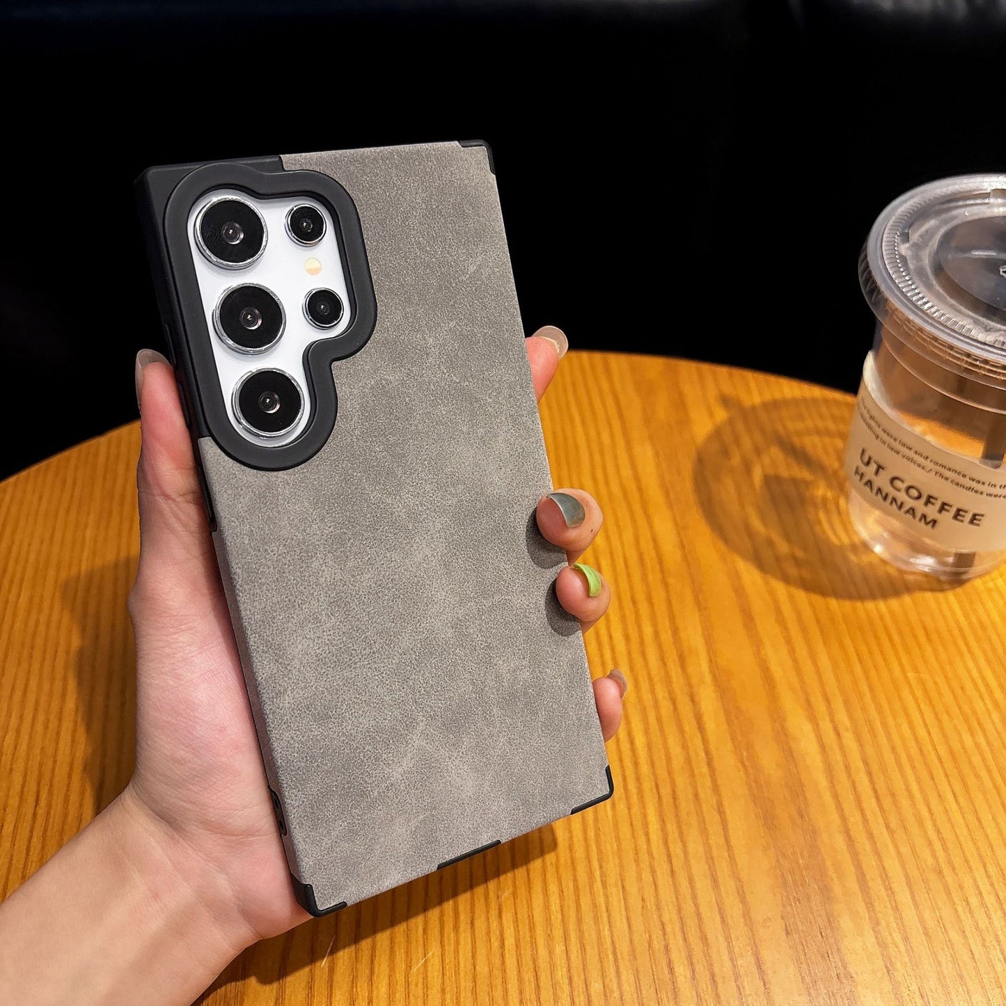 Samsung Ultra series Business Retro Suede Leather Phone Case (Exclusive)