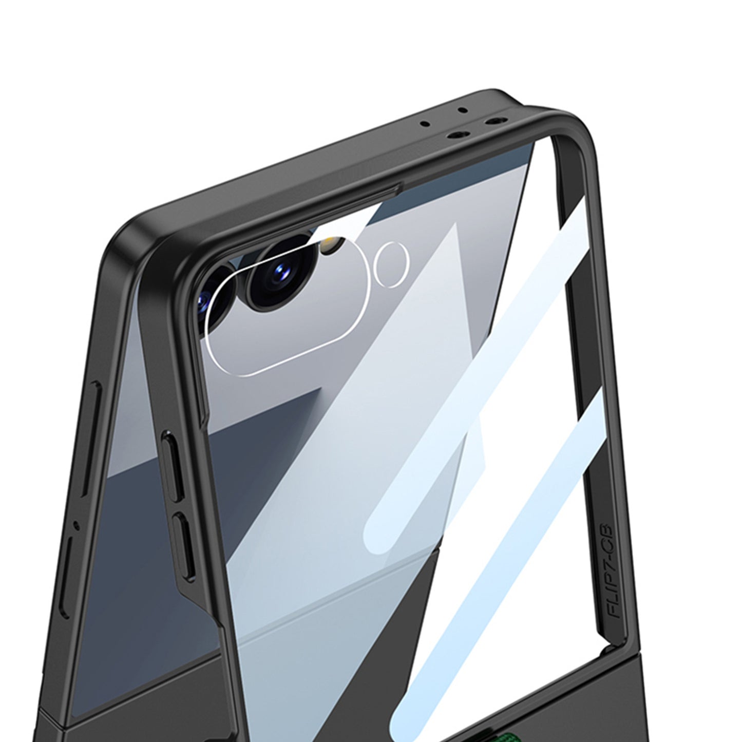 Samsung Flip Series Case Ultra-Thin Ring Wristband Shell Film Integrated (Exclusive)