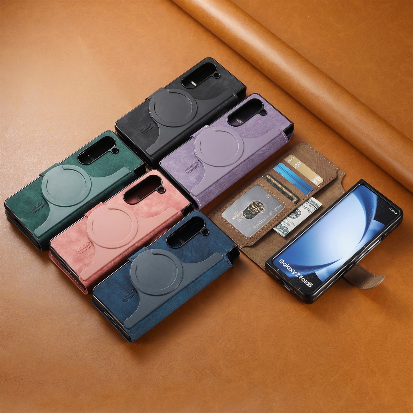 Samsung Fold Series Case All-Inclusive Anti-Fall Magnetic Separation Card Z Protective Case (Exclusive)