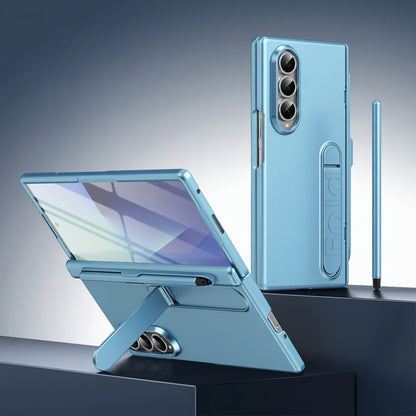 Samsung Z Fold Series Cover with Intergrated Film Solid Color  (Exclusive)