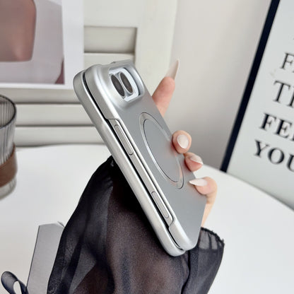Apple iPhone Ultra Fold stacked metallic paint magnetic ultra-thin anti-drop PC protective Case (Exclusive)