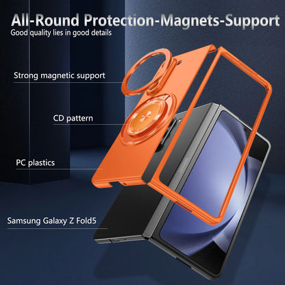 Samsung Fold & Flip Series Suitable Magnetic Rotating Stand Anti-Fall Phone Case (Exclusive)