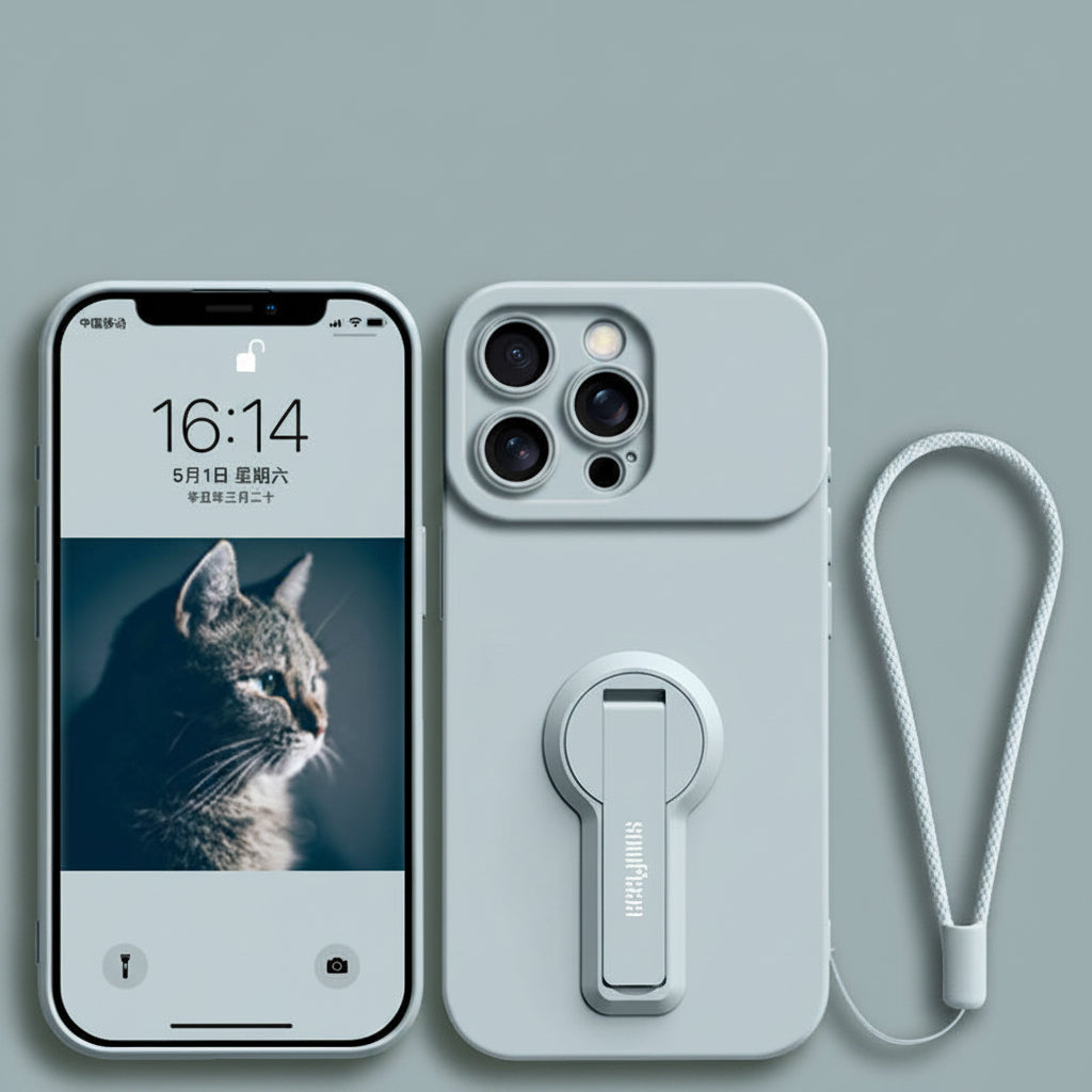Apple Iphone Silicone Air Lanyard Case ( Exclusive )
