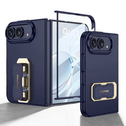 Apple Iphone Ultra-thin Fold Wristband, Rotating Stand, Foldable Case, Film Protector case (Exclusive)