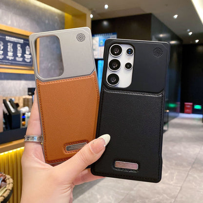 Samsung Ultra Series Skin Feel Aromatherapy Leather Mobile Case Magnetic  (Exclusive)