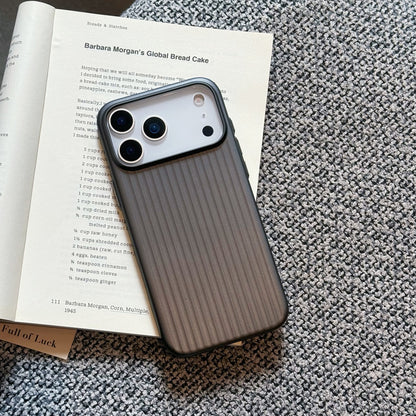 Apple Iphone series Corrugated Large Hole Magnetic Suction Anti-Fall Protective Case (Exclusive)