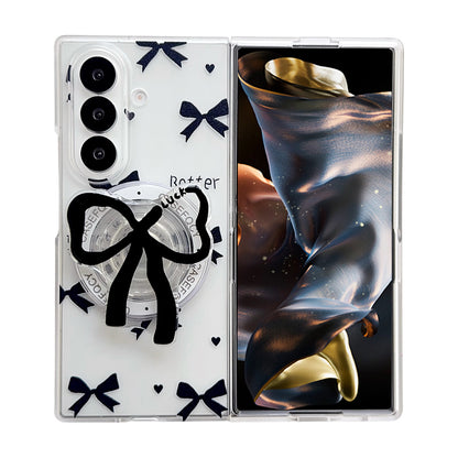 Samsung Fold Series Frosted Single shell + Bracket case (Exclusive)