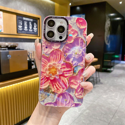 Apple Iphone Rainbow flower phone Case (Exclusive)