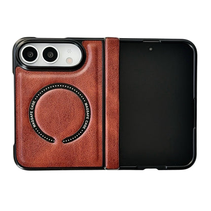 Apple Iphone Ultra Horse Pattern Magnetic Central Axis Spring Hinge Foldable Screen Protector case (Exclusive)