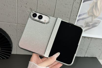Apple Iphone Ultra gradient glitter central hinge protective case (Exclusive)