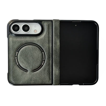 Apple Iphone Ultra Horse Pattern Magnetic Central Axis Spring Hinge Foldable Screen Protector case (Exclusive)