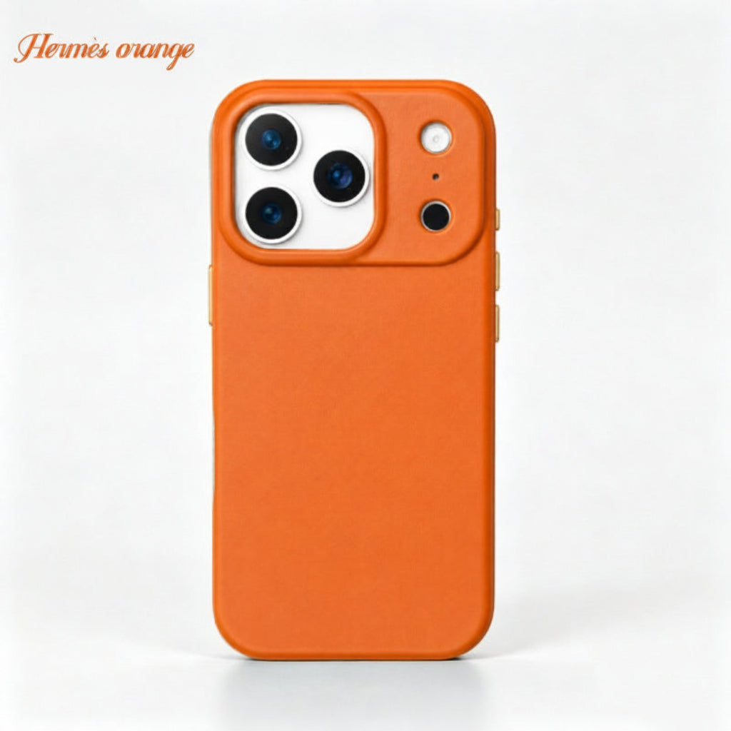Apple iphone Genuine Leather Magnetic Full-Cover Leather Case (Exclusive)