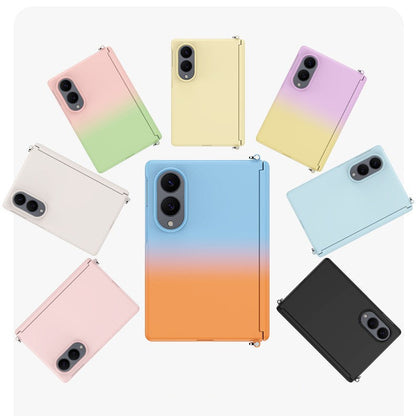 Samsung Fold Mirror Shield Skin-Like Texture Foldable Protective Case (Exclusive)