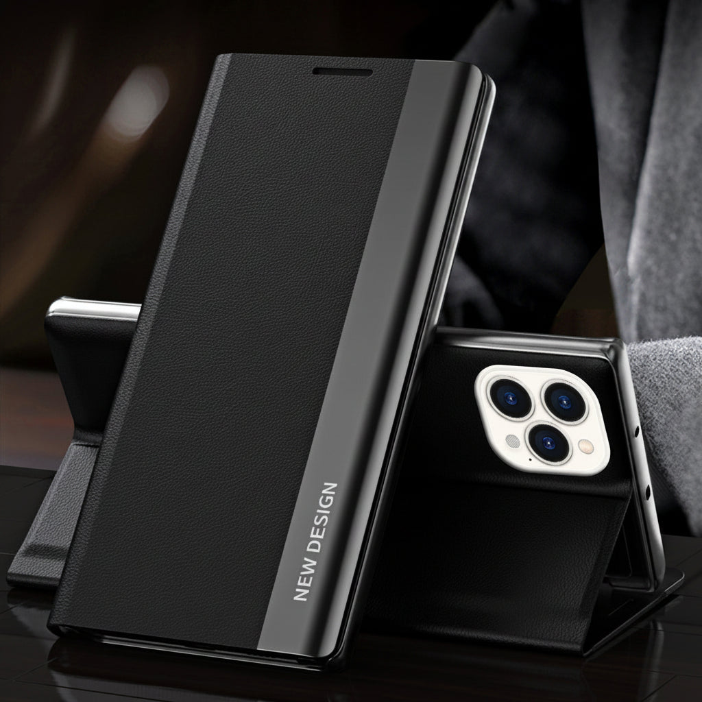 Samsung Ultra series Elegant design Magnetic Leather Flip Case (Exclusive)