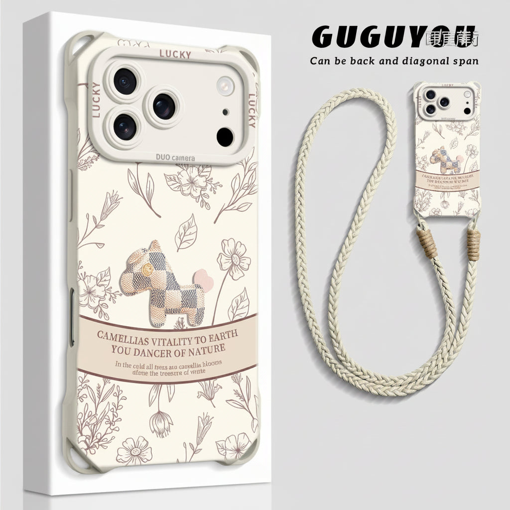 Apple iphone series Pony Mobile Phone Case Protection (Exclusive)