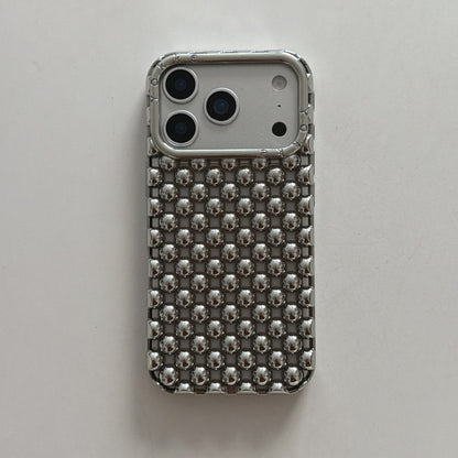 Apple Iphone Solid Color Pearl Creative Mobile Phone Case (Exclusive)