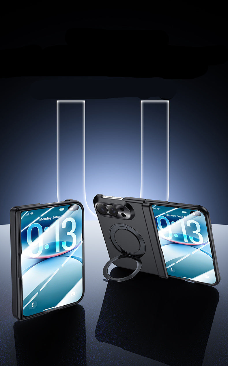 Apple iPhone ultra Fold Stand Frosted Screen Protector case (Exclusive)