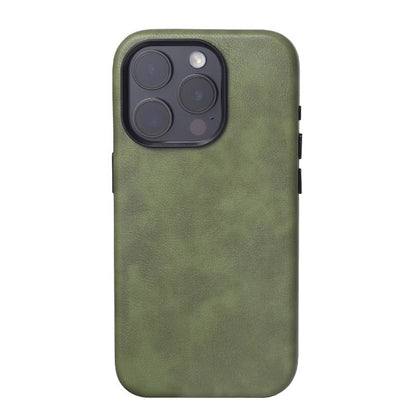 Apple Iphone series Crazy Horse Leather Retro Magnetic Suction Case (Exclusive)