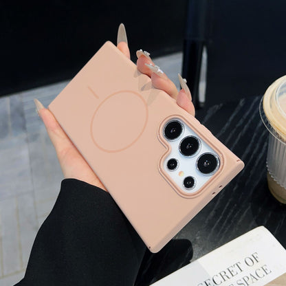 Samsung Ultra Series Magnetic Phone Case Skin Friendly Matte Fashionable Macaron Thin Hard Case  (Exclusive)