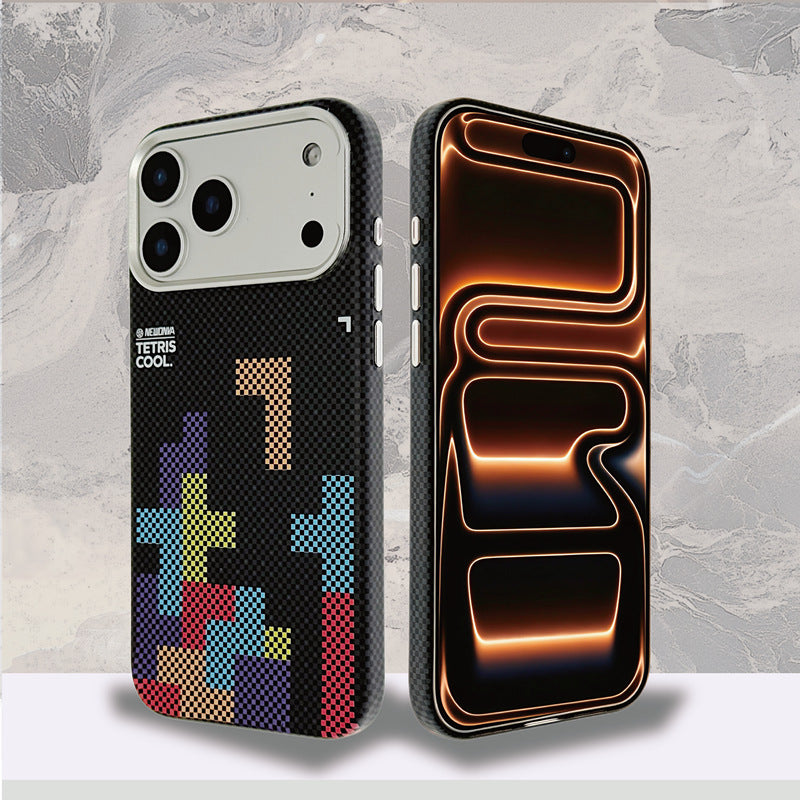 Apple iphone Carbon Fiber Pattern Kevlar Phone Case (Exclusive)