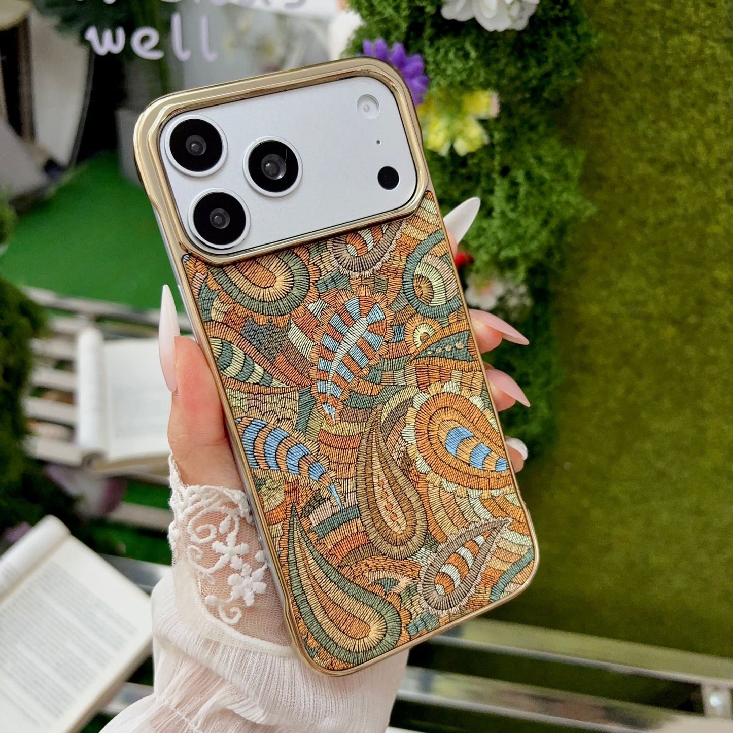 Apple iphone Frameless Electroplated Magnetic Suction Protective Case (Exclusive)