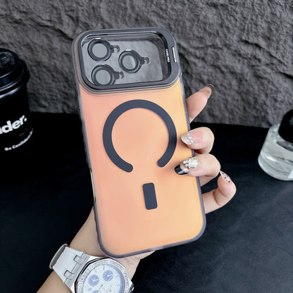 Apple Iphone series Imd Magnetic Lens Holder Anti-Fall Lens Film Case (Exclusive)