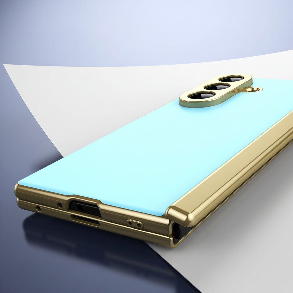 Samsung Fold series Electroplated PC Folding Ultra with Full Hinge Coverage Case (Exclusive)