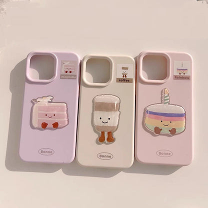Apple Iphone New Style Strawberry Cake Case (Exclusive)