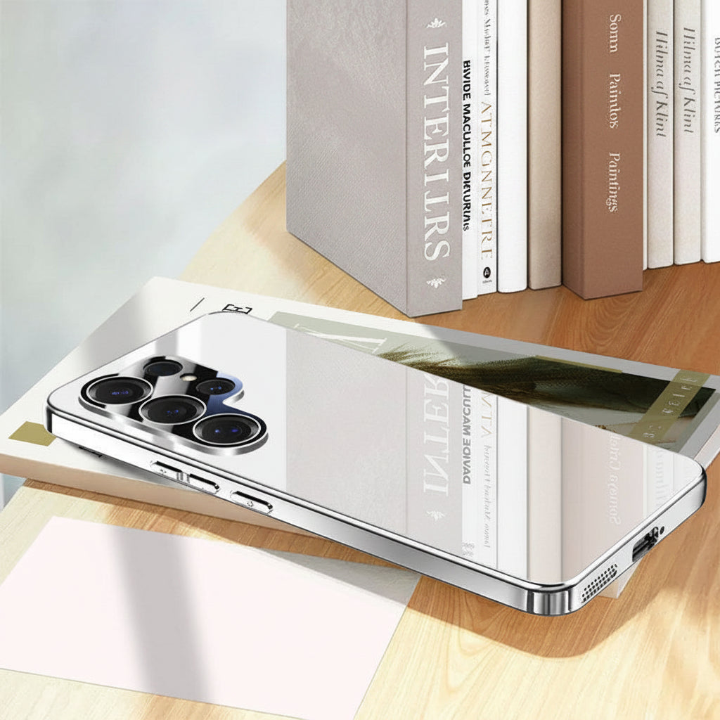 Samsung Ultra series Glass back Case (Exclusive)