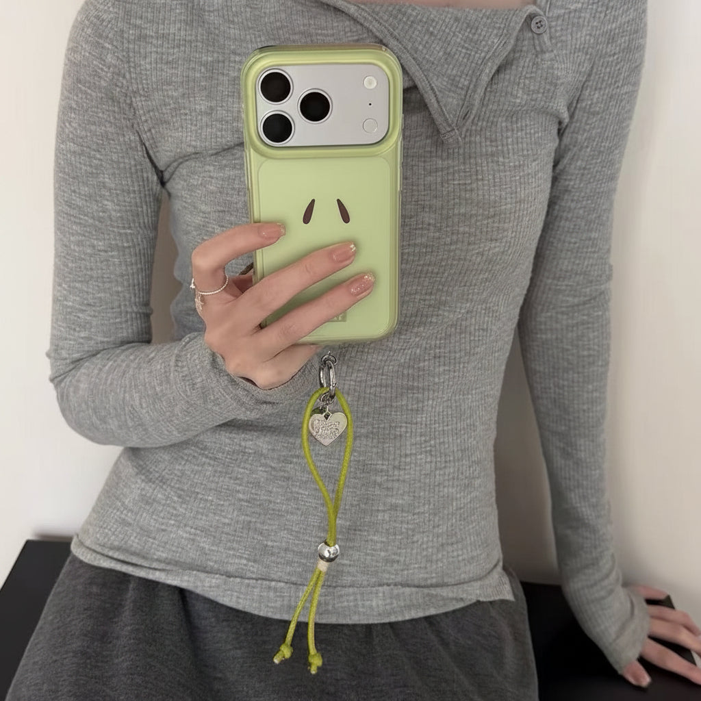 Apple Iphone Cute Summer Green Apple Ins Case (Exclusive)