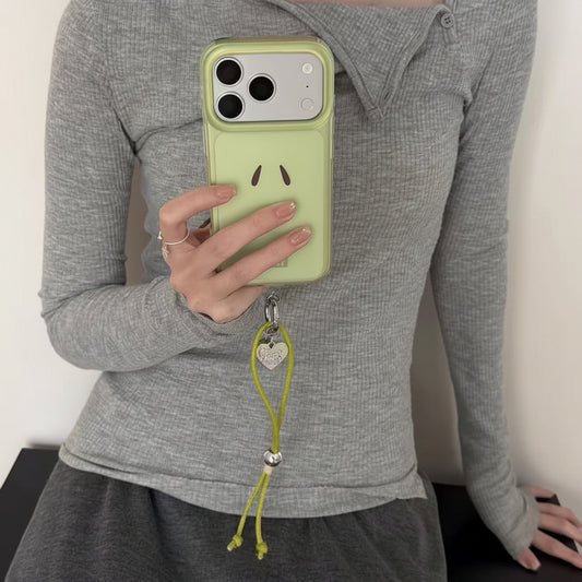 Apple Iphone Cute Summer Green Apple Ins Case (Exclusive)