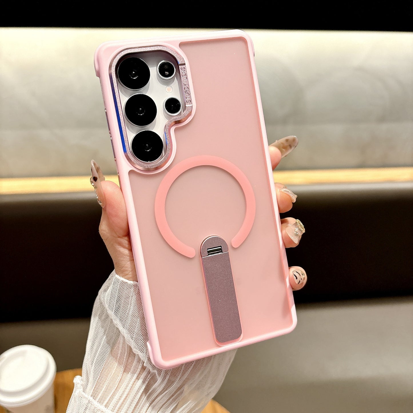 Samsung  Ultra Series Phone Case O3 Station Magnetic Suction 360 Rotation Bracket Cover  (Exclusive)